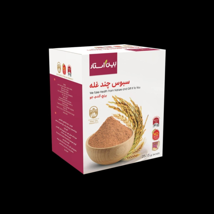 خدید سبوس چند غله بیز(بین استار) اصل