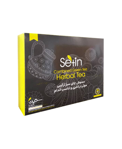 دمنوش چای سبز ترکیبی موثر در لاغری ستین