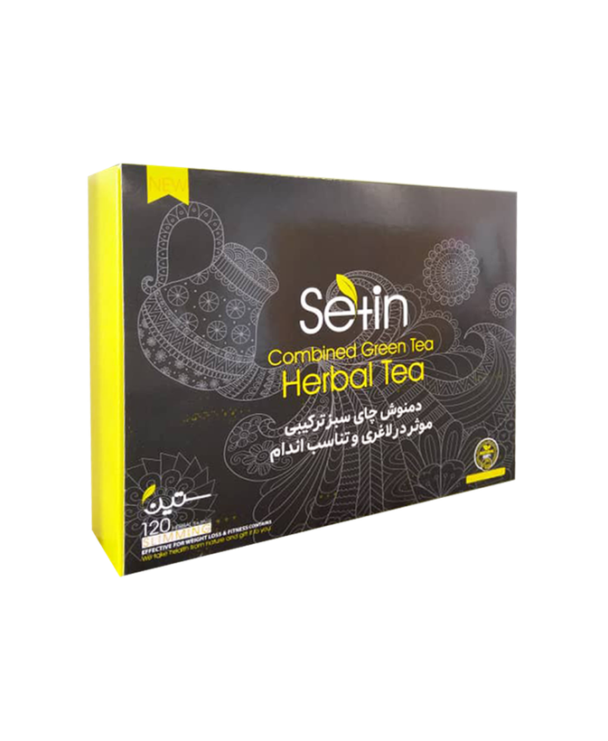 دمنوش چای سبز ترکیبی موثر در لاغری ستین