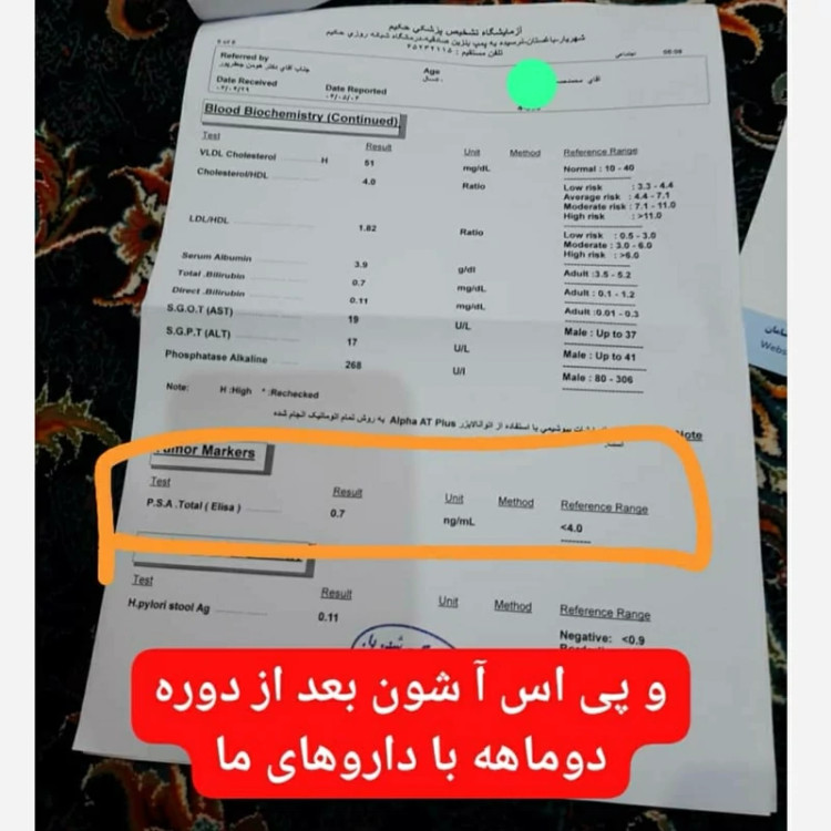 درمان پروستات گیاهی رویال