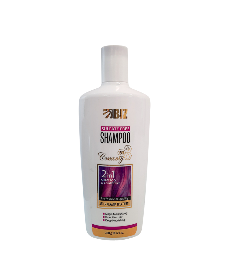 شامپو سولفات فری مناسب موهای کراتینه شده بیز