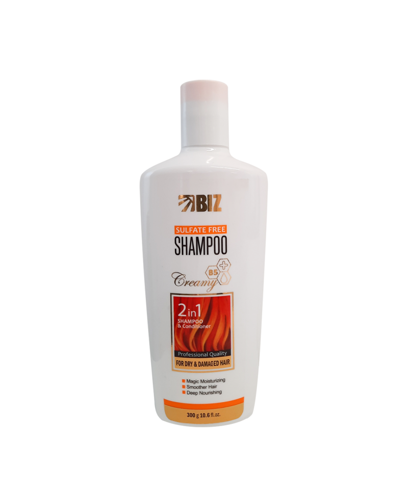 شامپو سولفات فری مناسب موهای خشک و آسیب دیده بیز