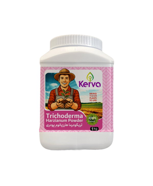 کود زیستی جامد تریکودرما هارزیانوم کروا یک کیلویی | تقویت‌کننده ریشه و کنترل بیماری‌های گیاهی