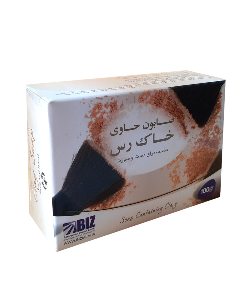 صابون دست و صورت خاک رس 1 عددی بیز