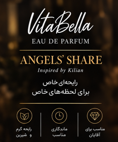 ادوپرفیوم ویتابلا ۳۵ میل رایحه آنجلز شیر | Angels’ Share
